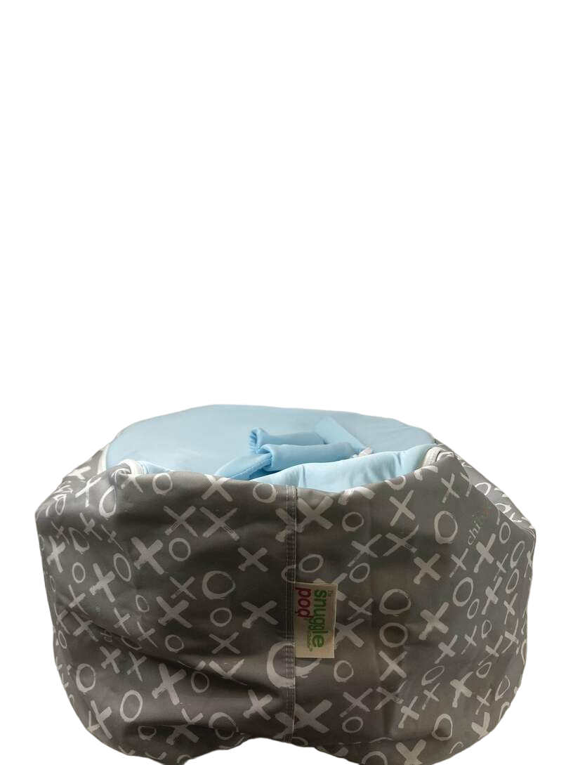 BayB Baby Bean Bag, Blue Gray OXO