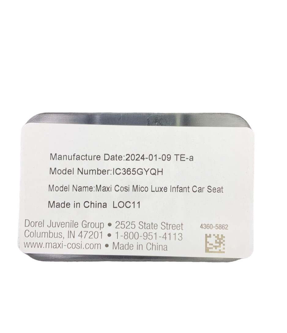 Maxi-Cosi Mico Luxe Infant Car Seat, New Hope Tan, 2024