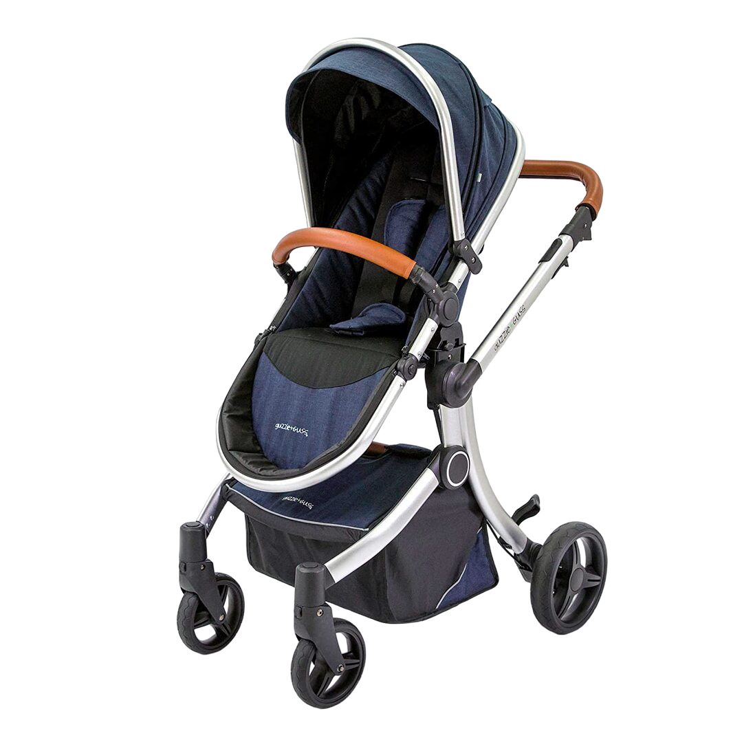 Guzzie+Guss Connect Stroller, 2016, Marina, (Canopy Not Included)