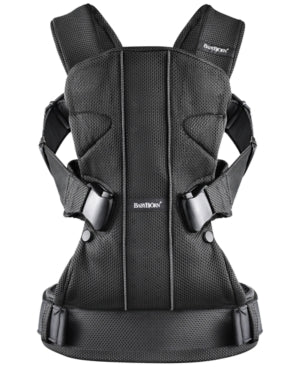 BabyBjorn Baby Carrier One, Black Mesh