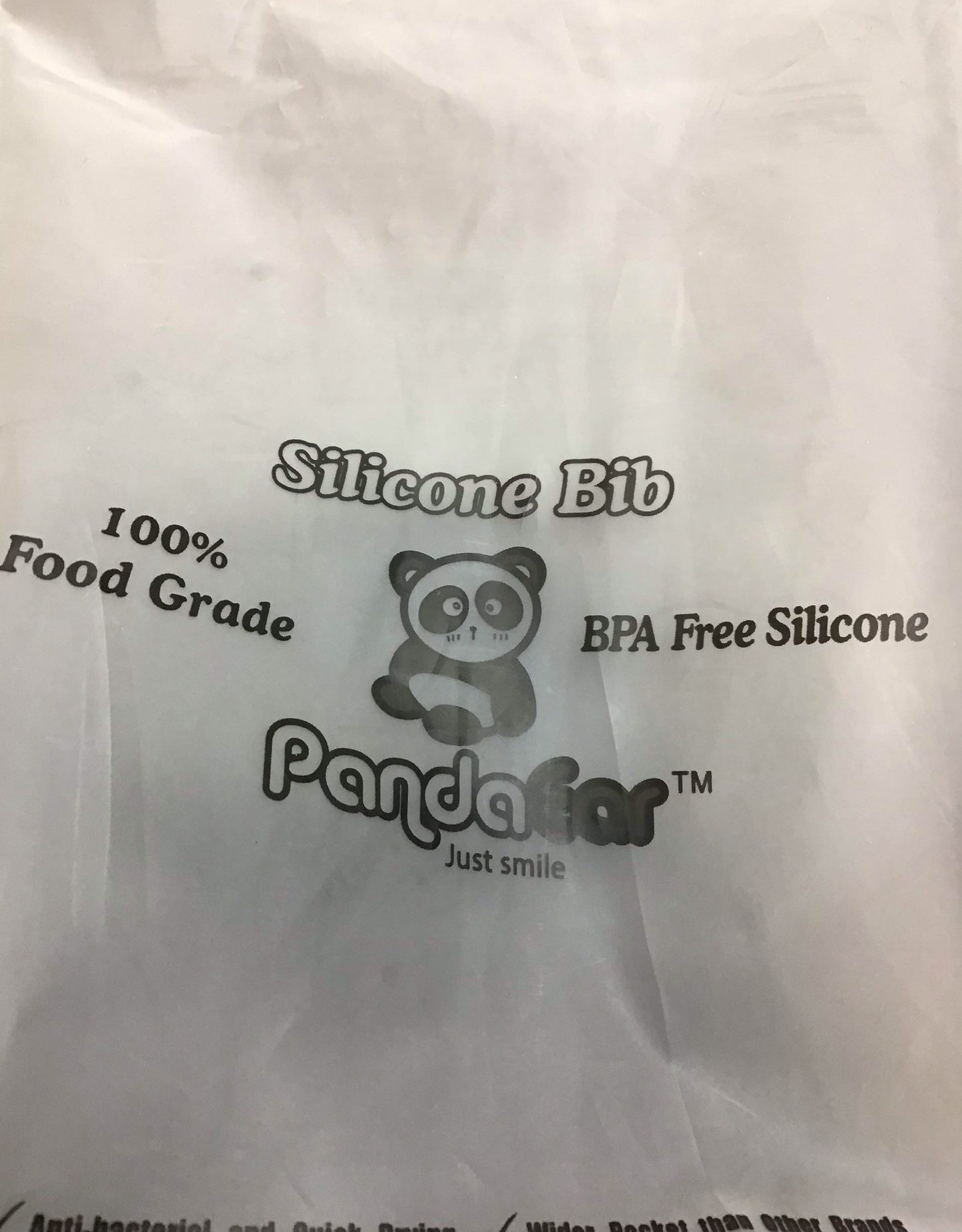 PandaEar Silicone Bib