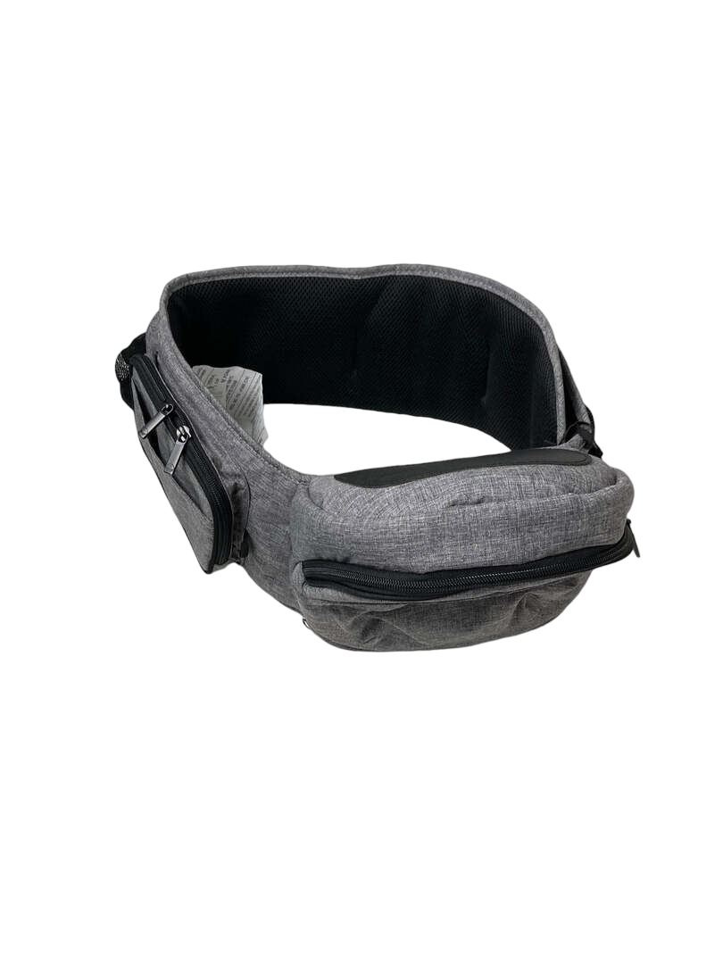 TushBaby Hip Baby Carrier, Charcoal