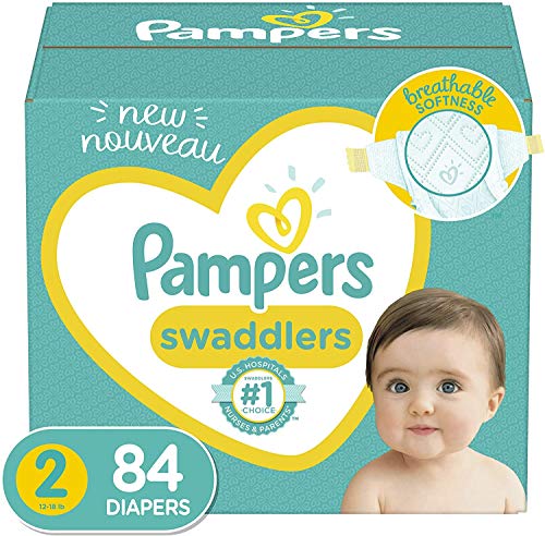 Pampers Swaddlers Diapers, Size 4, 66 Count