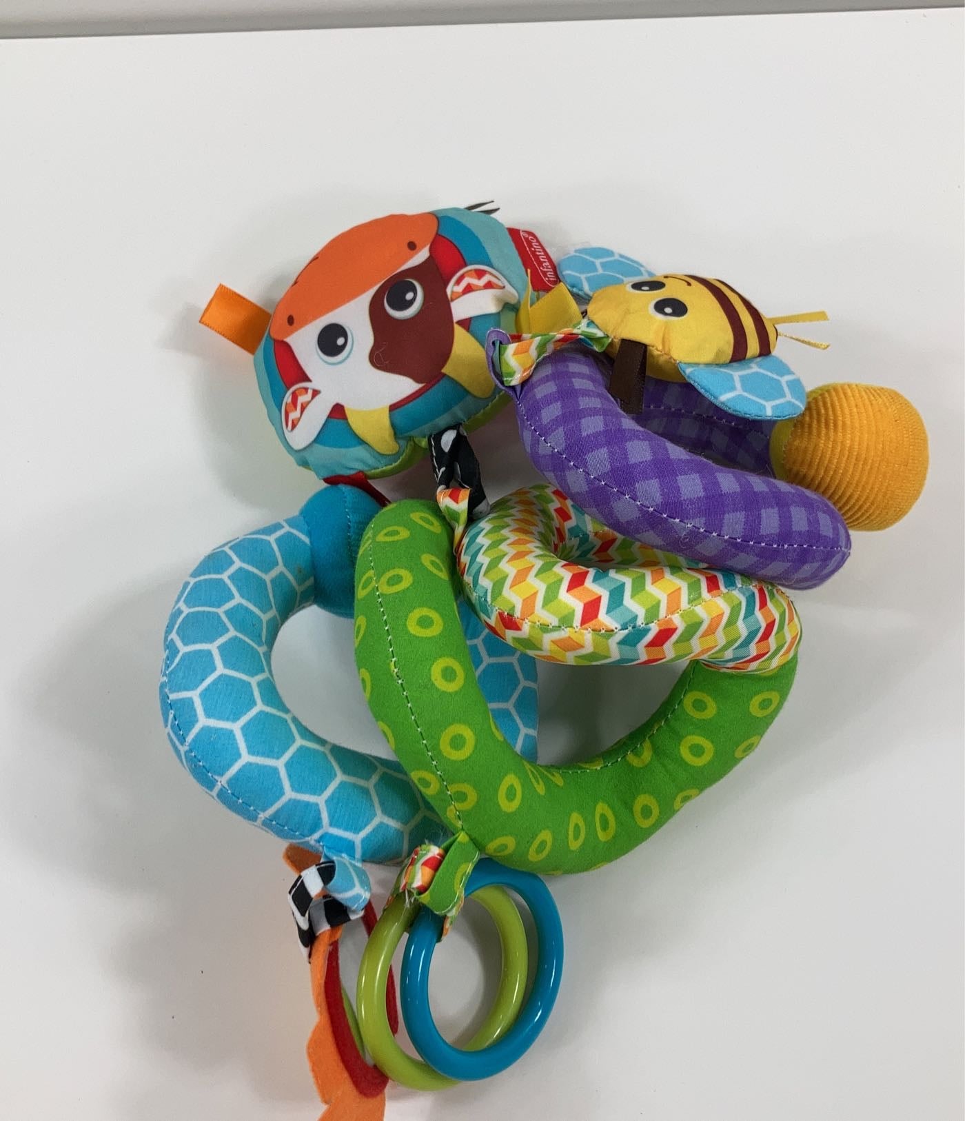 Infantino Pig & Friends Spiral Activity Toy
