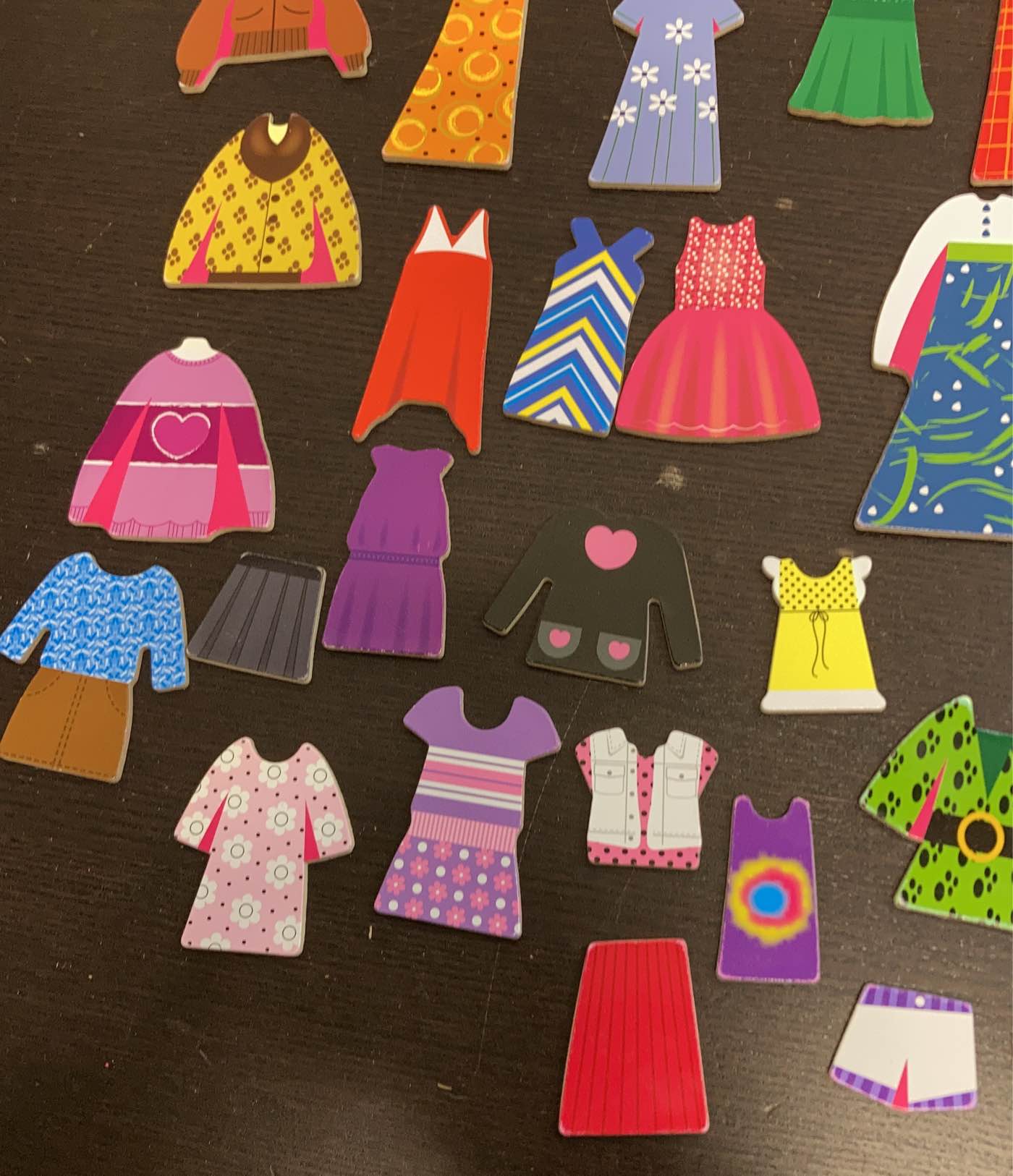 Horizon Group USA Wooden Dress-Up Dolls