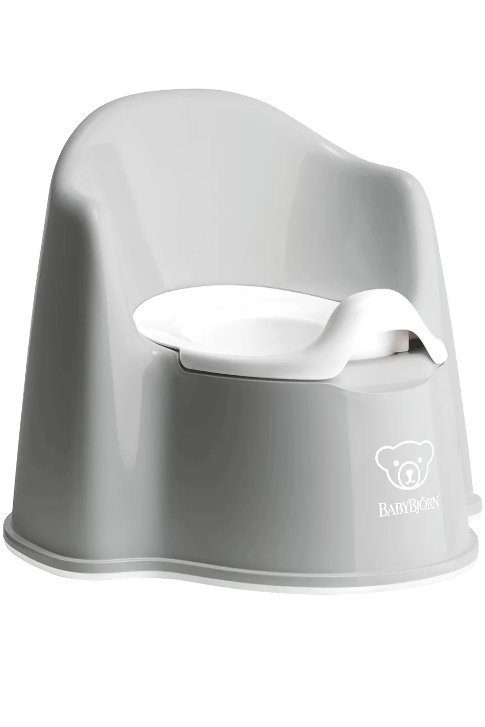 BabyBjorn Potty Chair, Gray/White