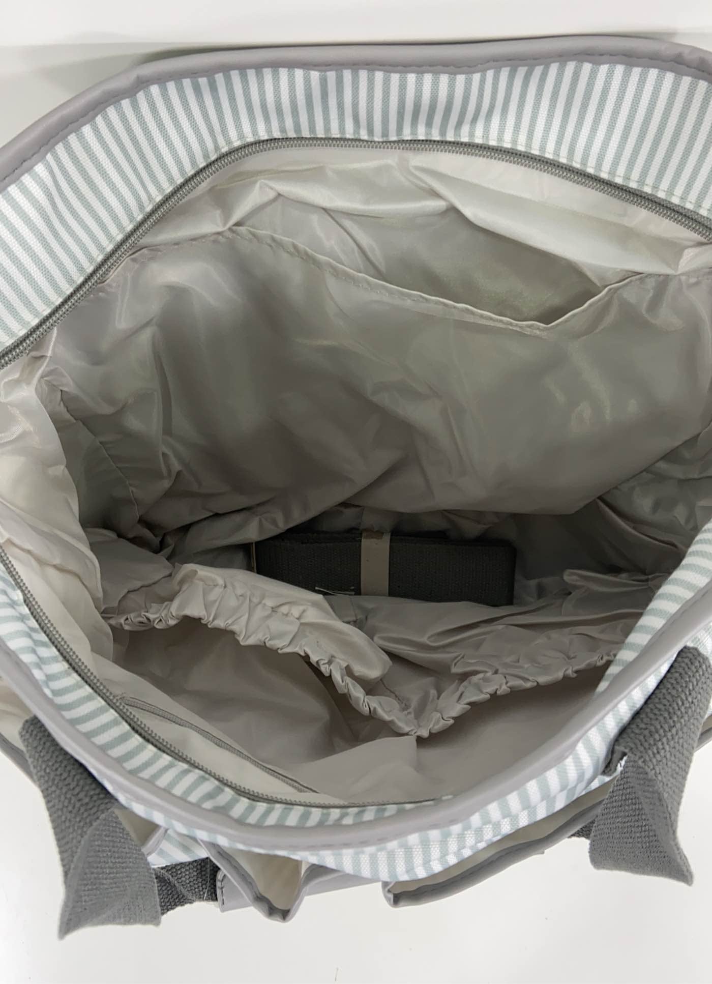 Innovative Products 2 In 1 Diaper Bag, Grey Stripes