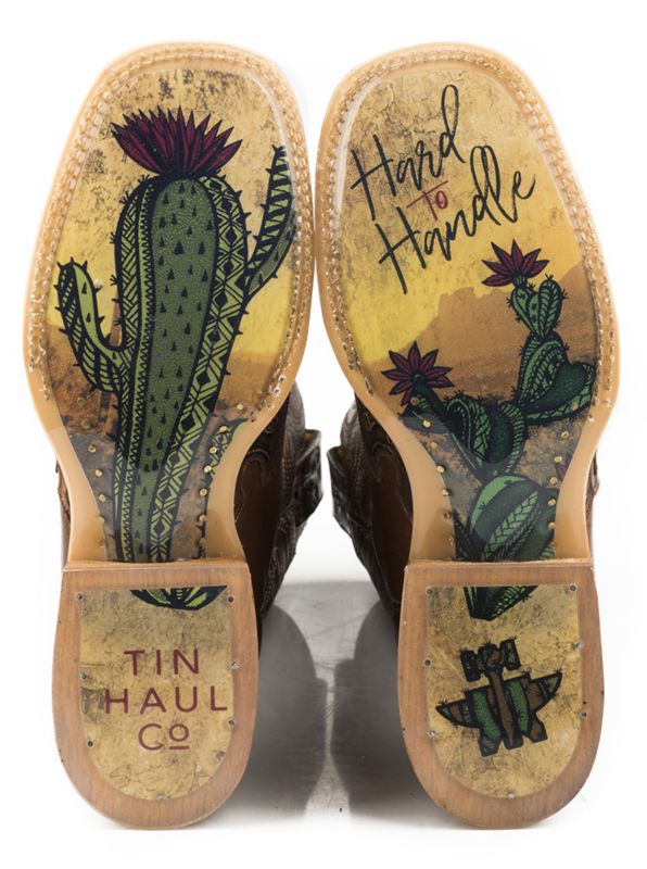 Tin Haul Ladies Cactooled Western Boots