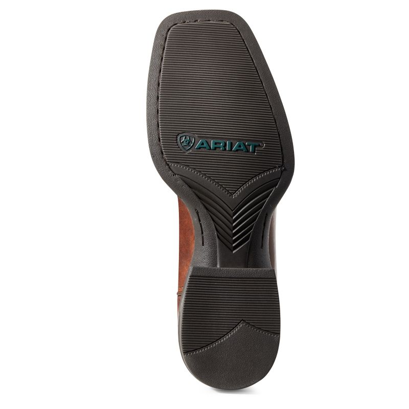 Ariat Mens Sport Western Sq Cog/Blk Boots