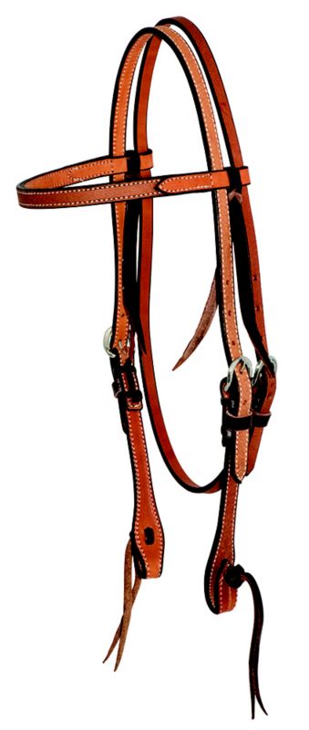 Cowboy Tack 5/8" Knot Browband Headstall – Classic Appeal