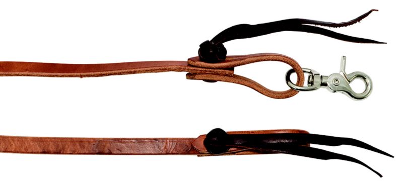 Cowboy Tack 1/2" x 8' 2-String Roping Reins