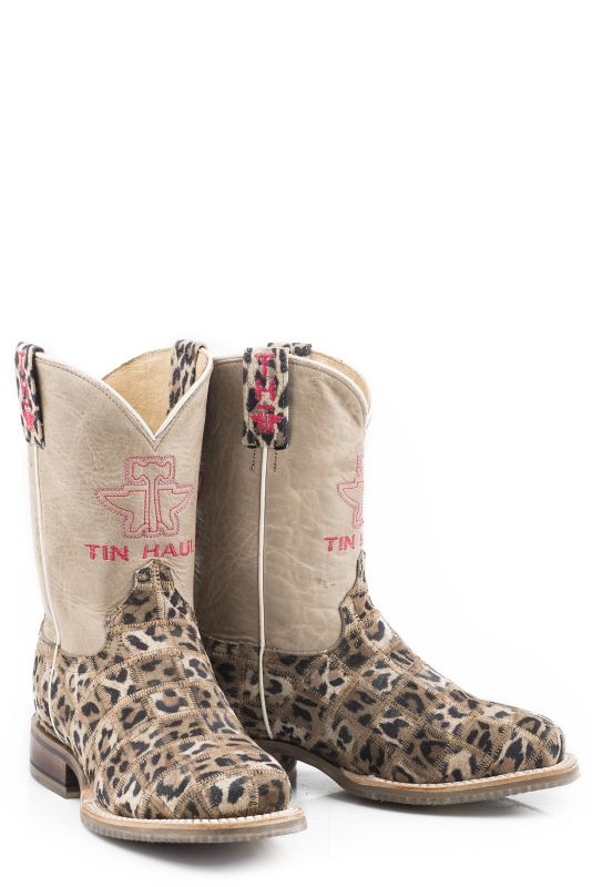 Tin Haul Little Kids Wild Patch Western Boots