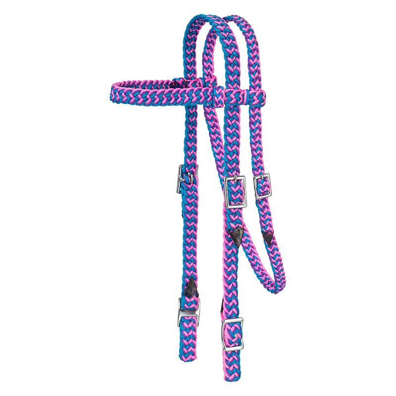 Tough1 Braided Nylon Browband Headstall