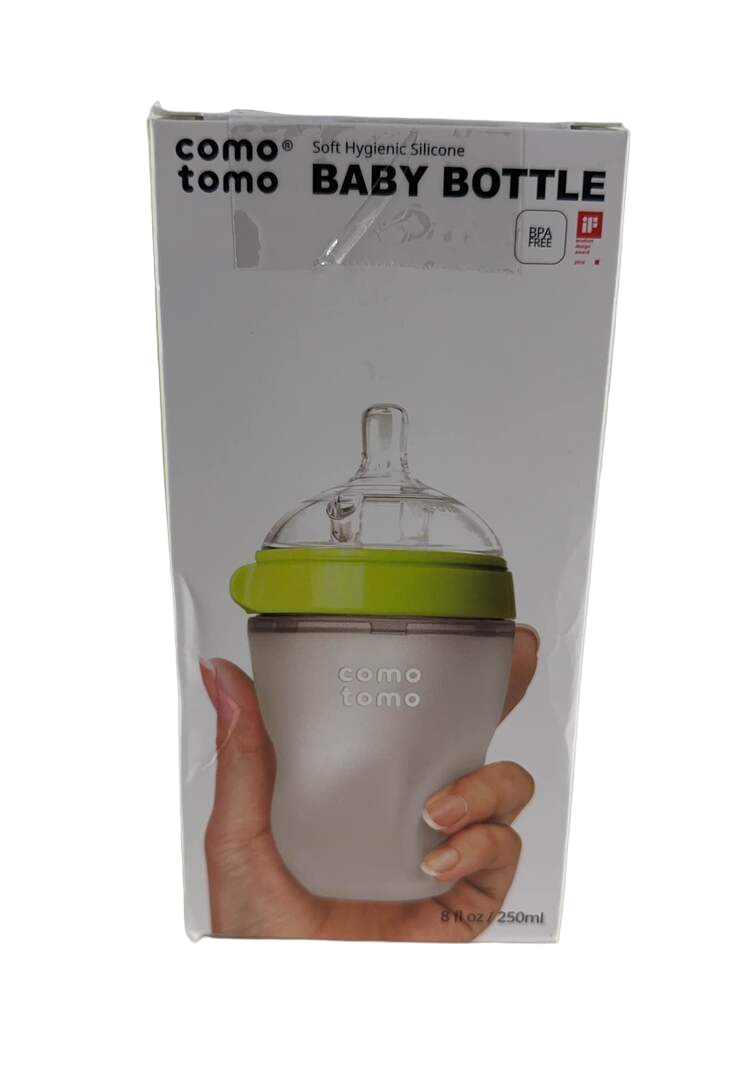 Comotomo Bottle, 8oz, Green