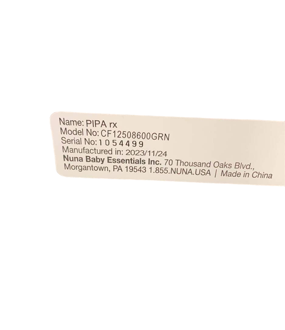 Nuna PIPA Rx Infant Car Seat, Granite , 2023