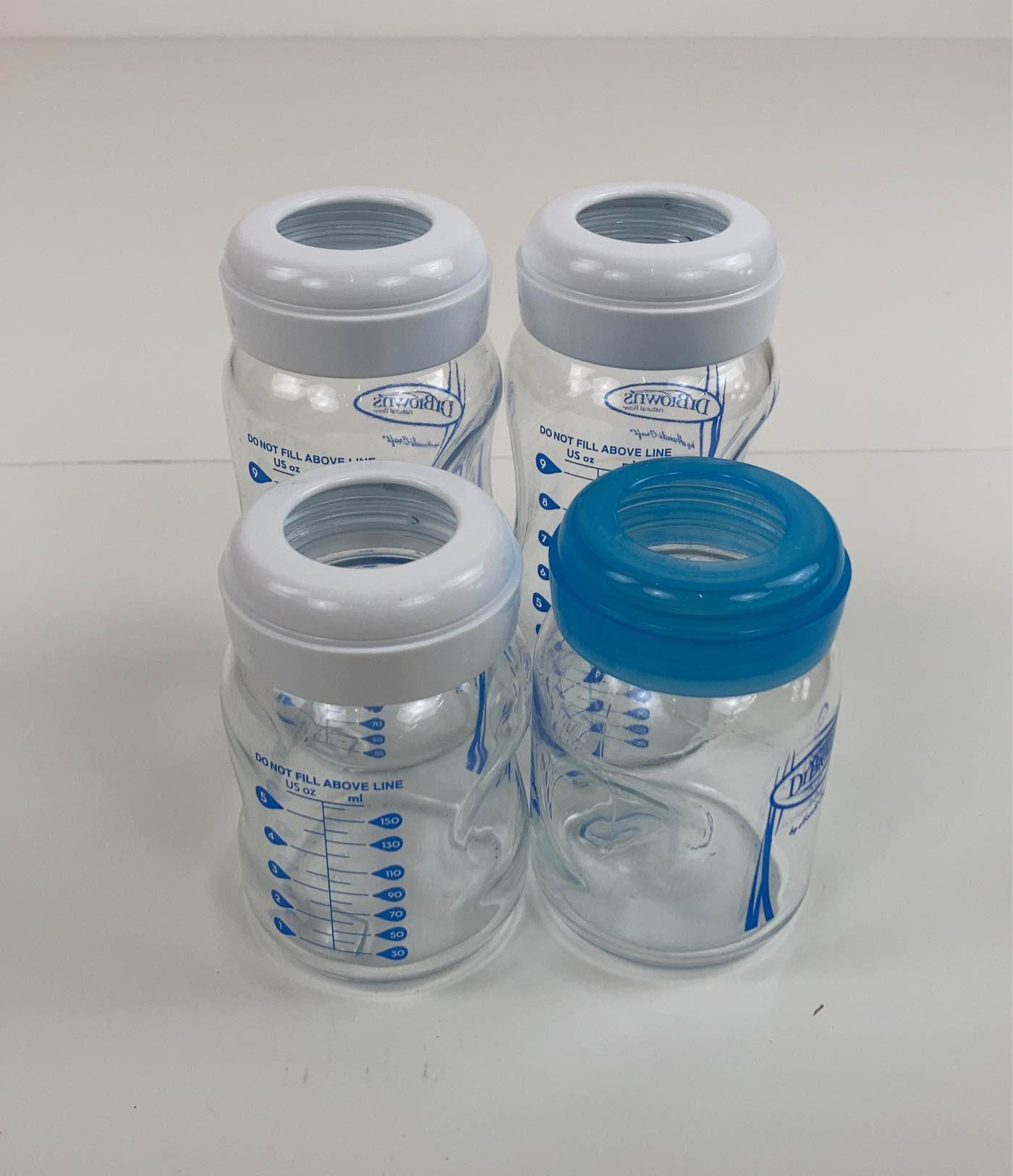 Doctor Browns Natural Glass Flow Bottles