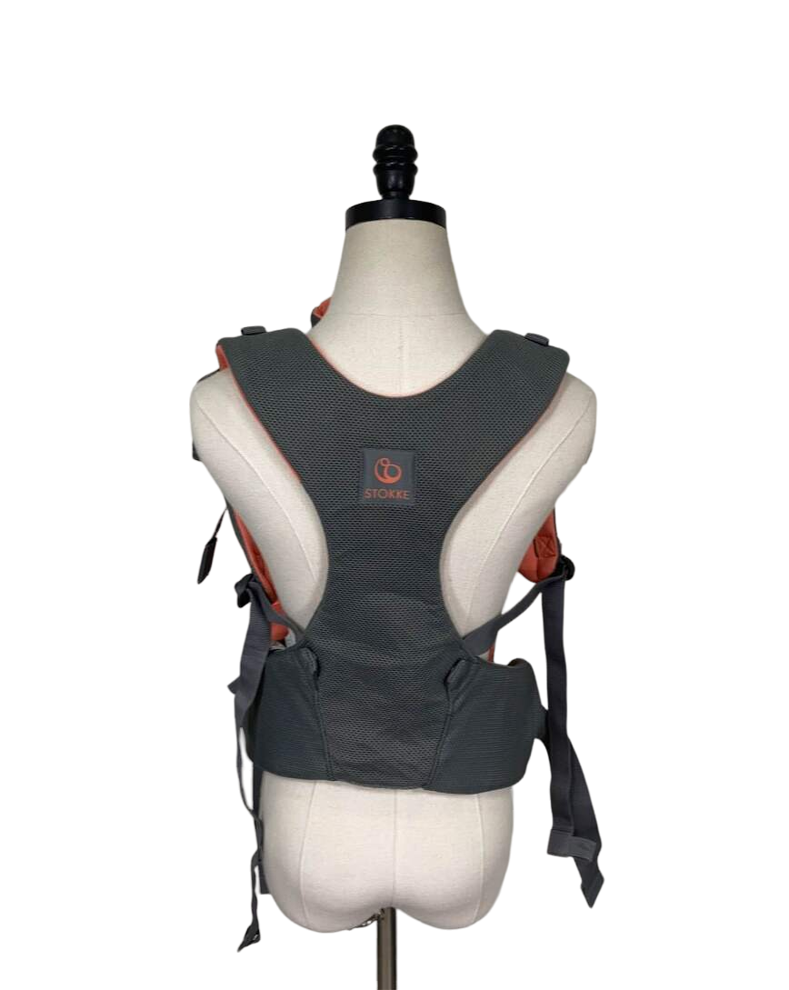 Stokke MyCarrier Front-Only Infant Carrier, Coral Mesh