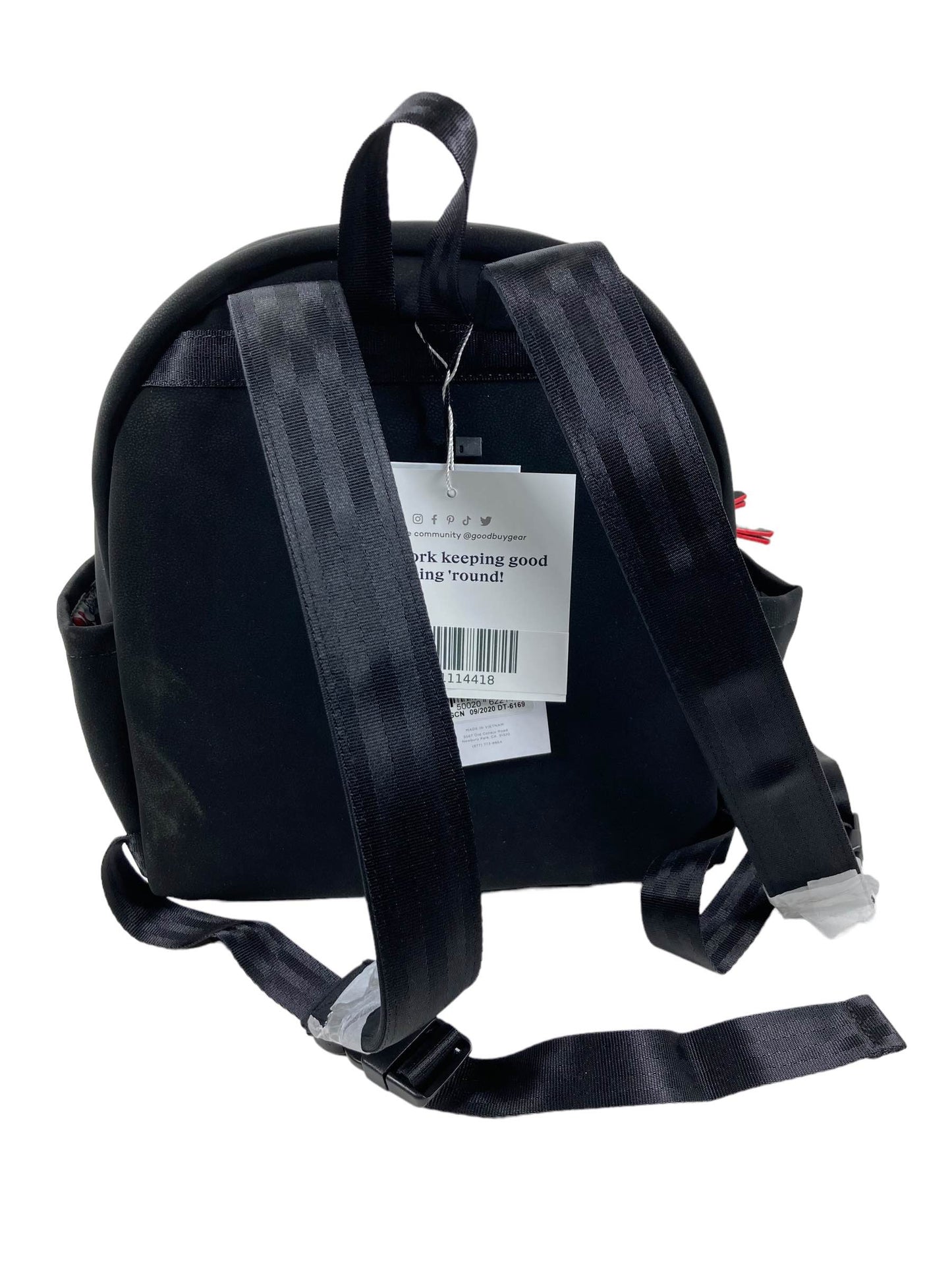 Petunia Pickle Bottom Signature Minnie Mouse District Diaper Bag Backpack In Black