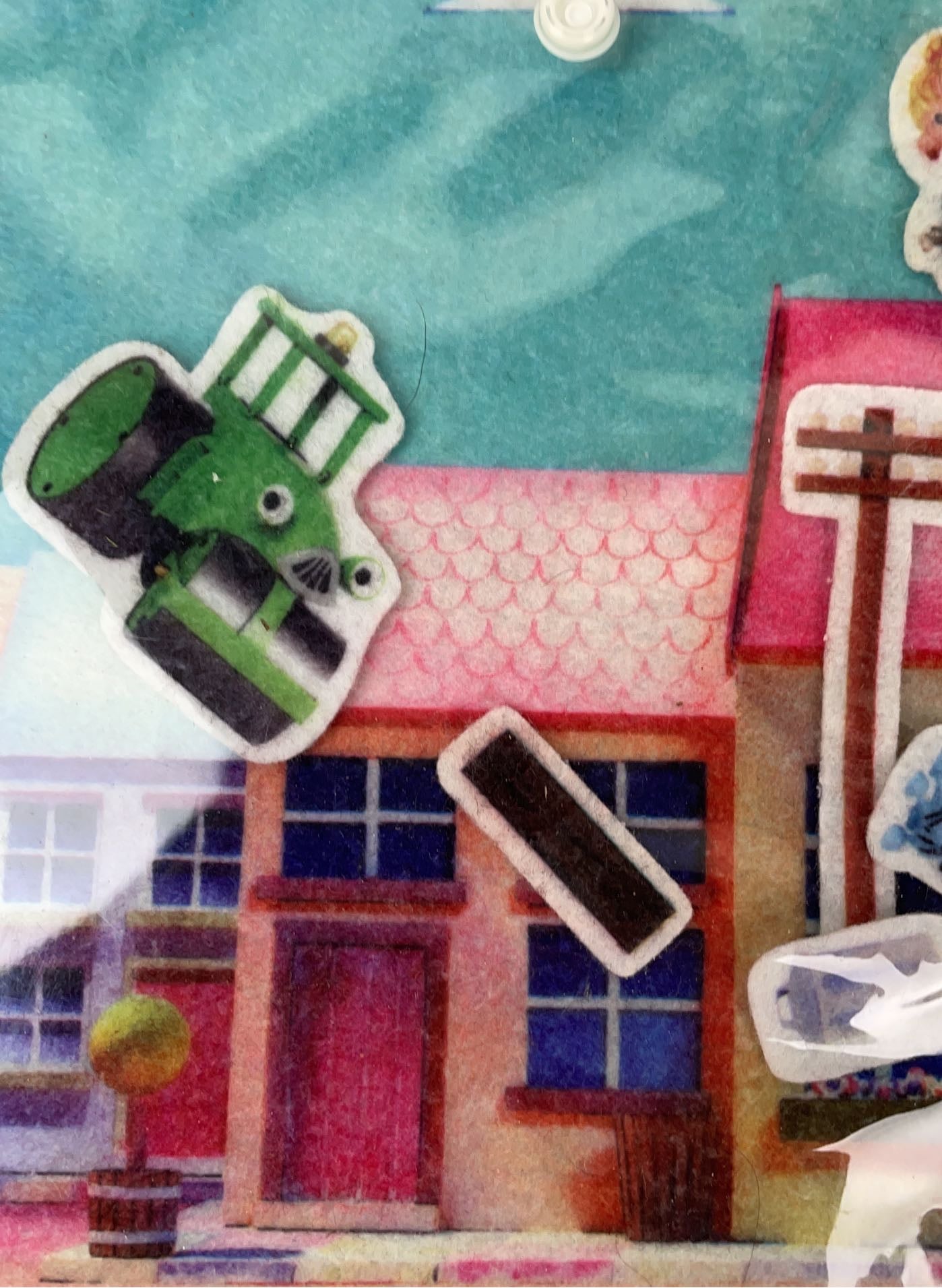 Colorforms Colorfelts Play Board Bob The Builder