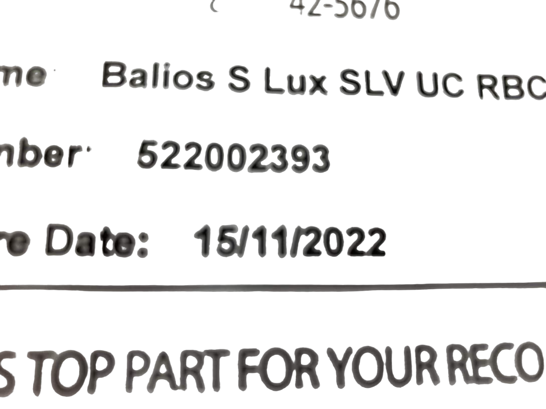  Cybex Balios S Lux Stroller, 2022, Moon Black