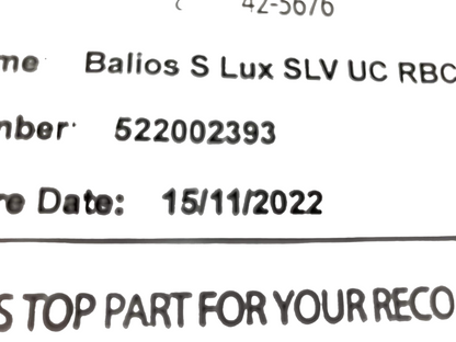  Cybex Balios S Lux Stroller, 2022, Moon Black