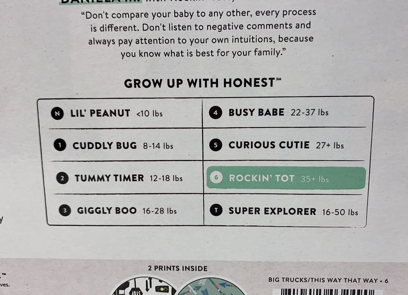  Honest Company Diapers, Size 6, 44 Count