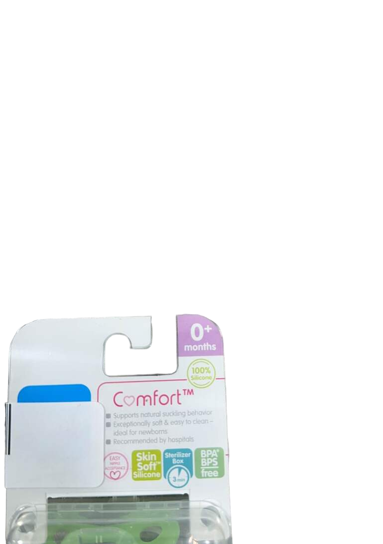  MAM Comfort Pacifier, 0-3 Months, Apple Green