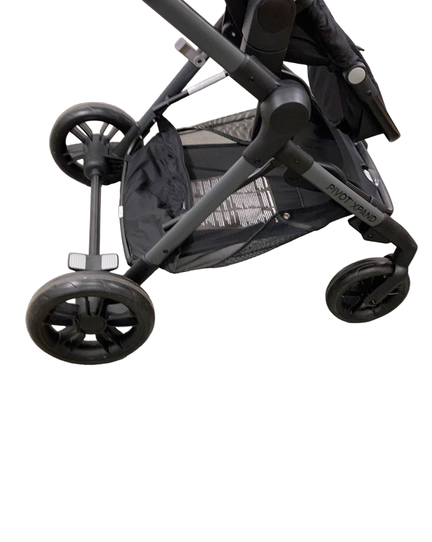  Evenflo Pivot Xpand Modular Stroller, 2023, Ayrshire Black