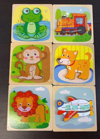  Transifun Wooden Puzzles