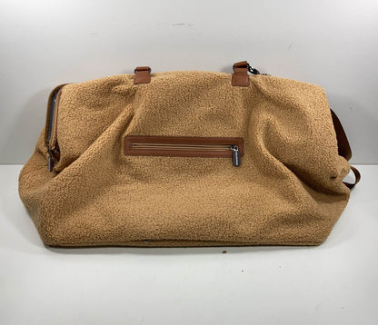  Childhome Canvas Mommy Bag, XL Diaper Bag, Teddy Brown