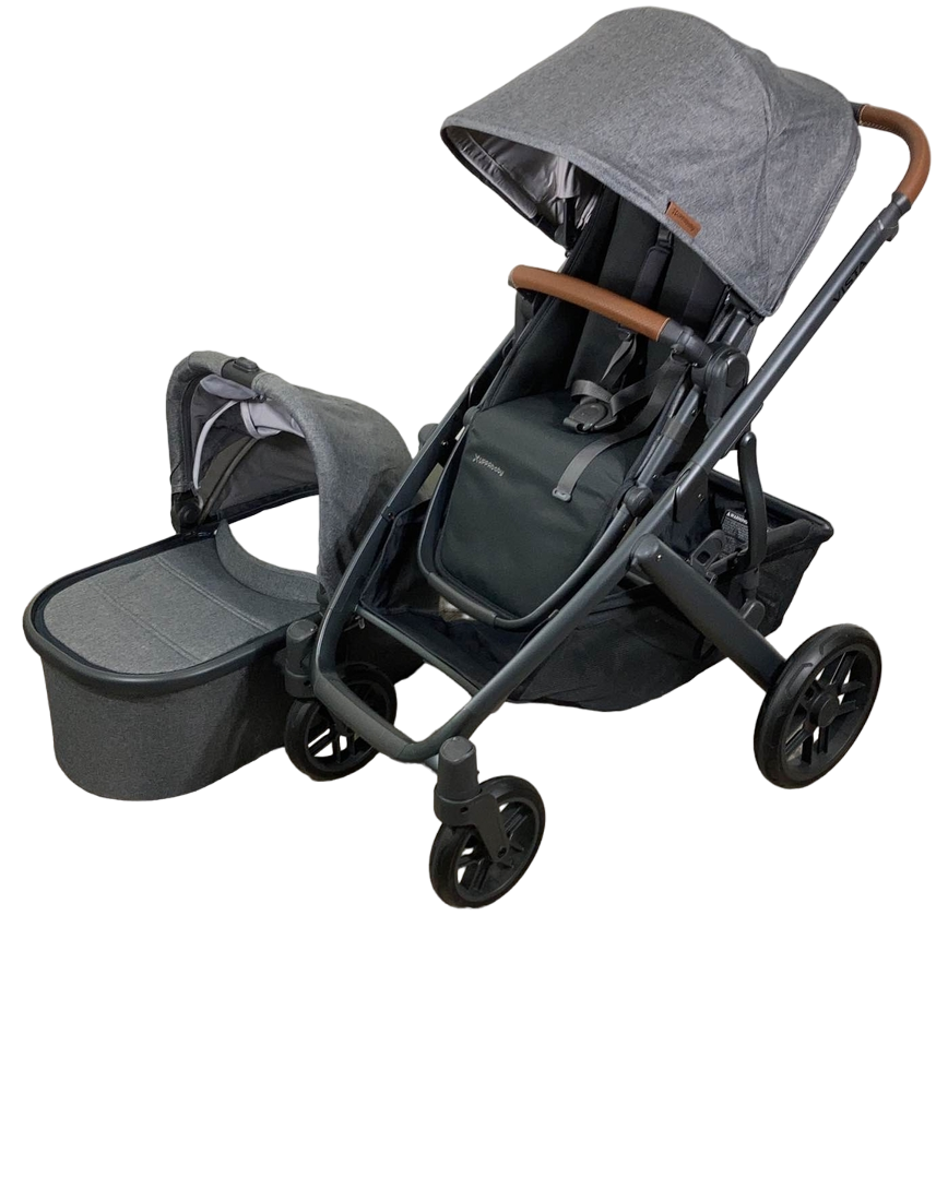  UPPAbaby VISTA V2 Stroller, 2022, Jordan (Charcoal Melange)