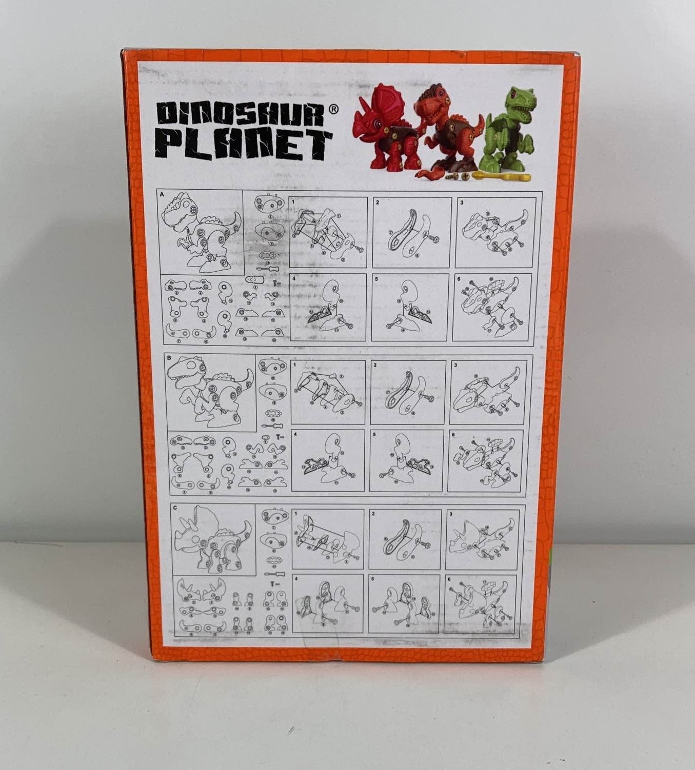  Dinosaur Planet Erector Puzzle