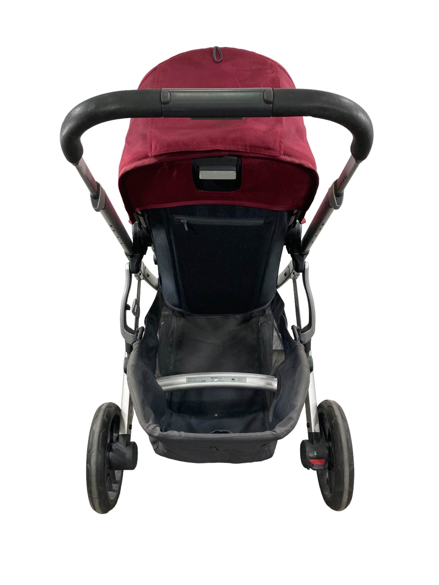 UPPAbaby VISTA Stroller, 2016, Dennison (Bordeaux)