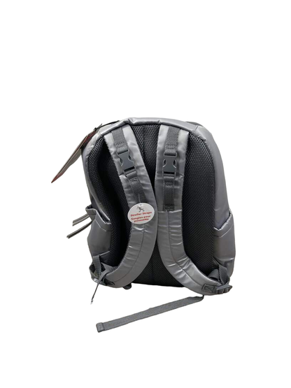  Skip Hop Skyler Backpack Diaper Bag, Shiny Grey