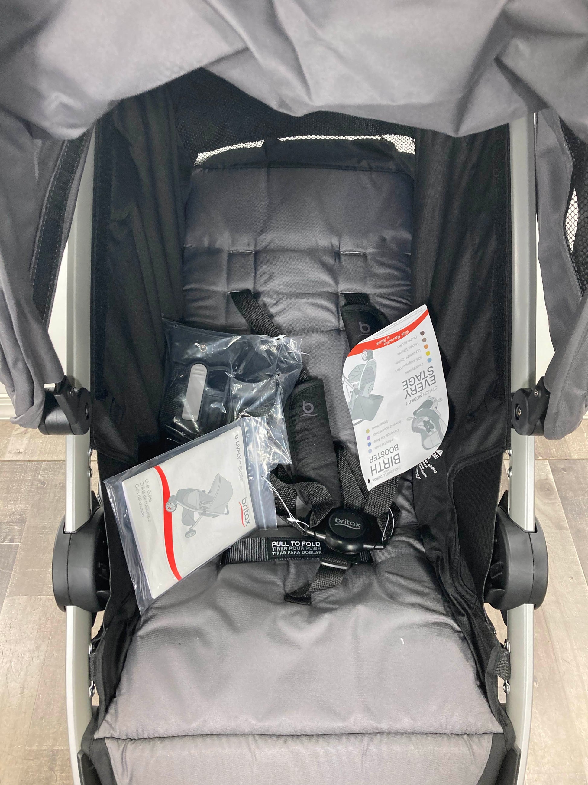  Britax B-Lively Stroller, Dove 2021