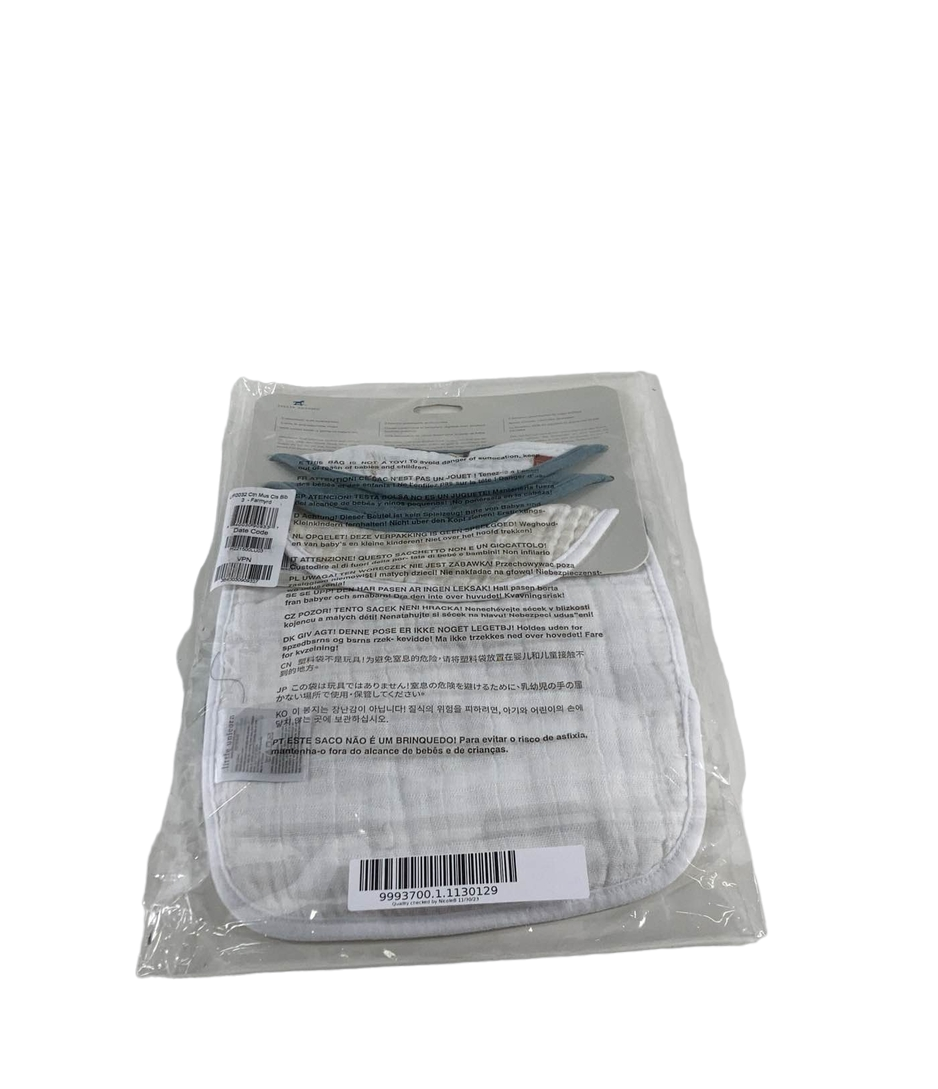  Little Unicorn Cotton Muslin Classic Bib (3 Pack), Farmyard