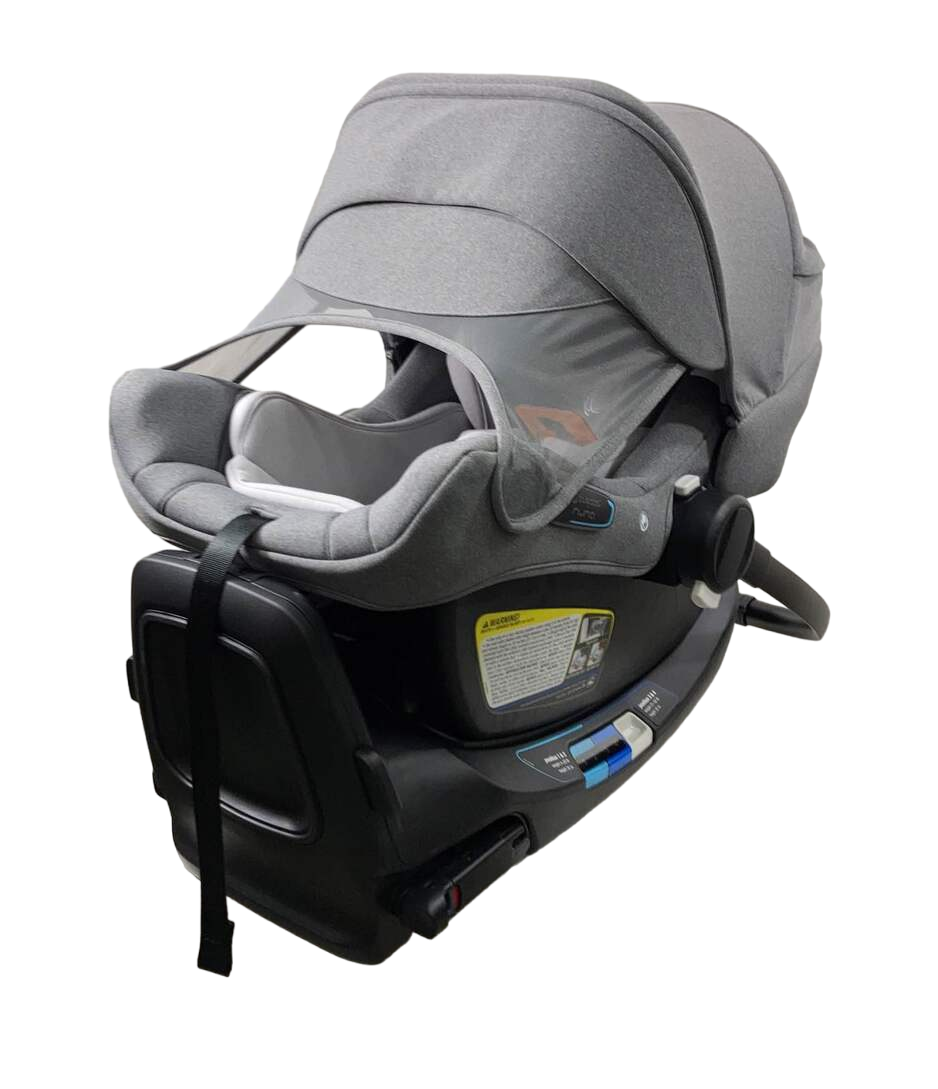  Bugaboo Turtle Air By Nuna Car Seat, 2021, Grey Melange