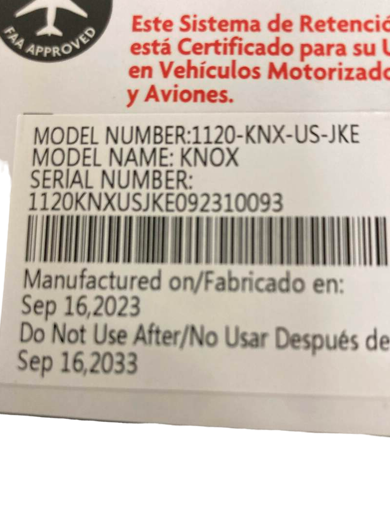  UPPAbaby KNOX Convertible Car Seat, Jake Black, 2023