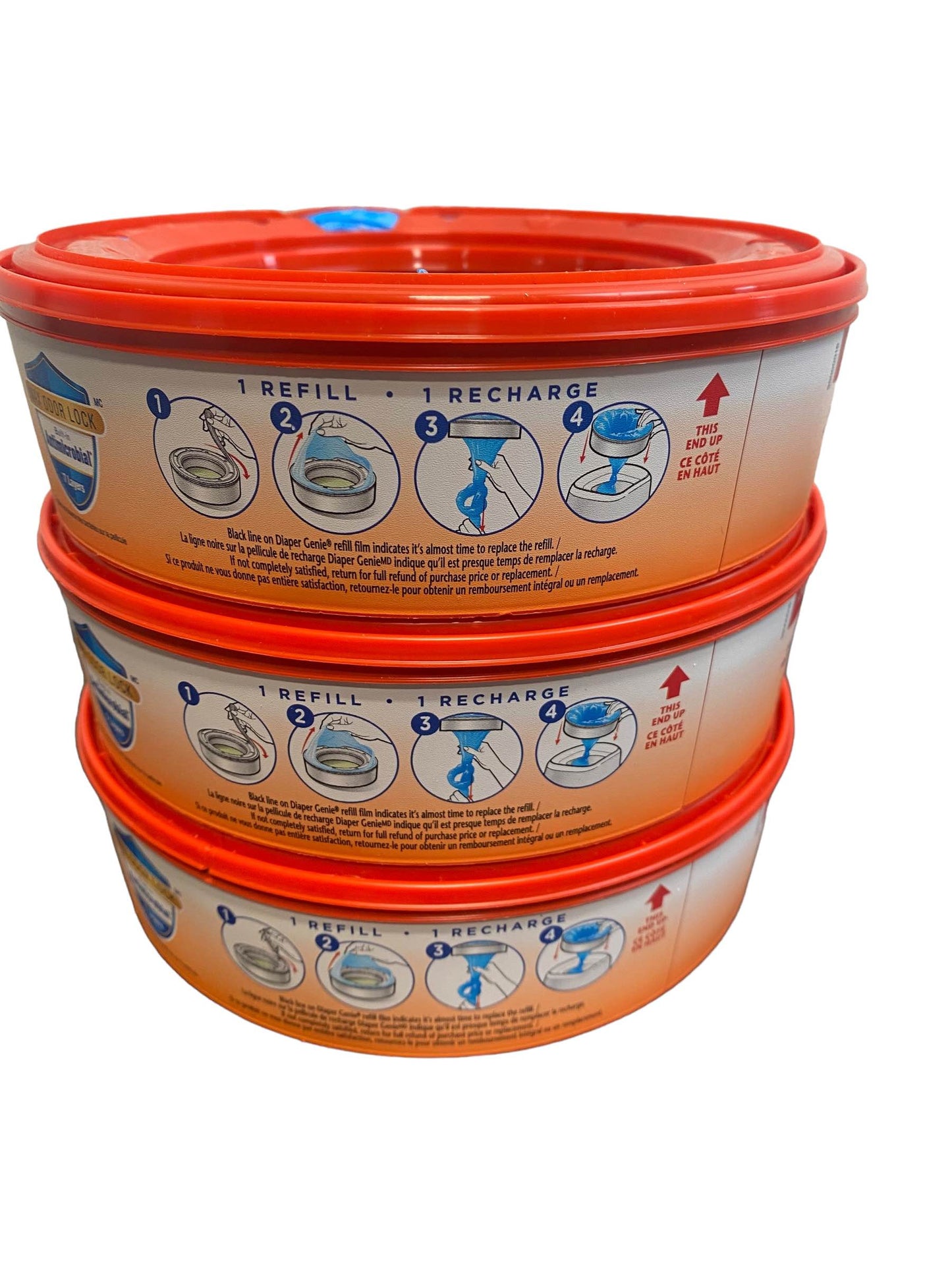  BUNDLE Diaper Genie Refills And Carbon Filter