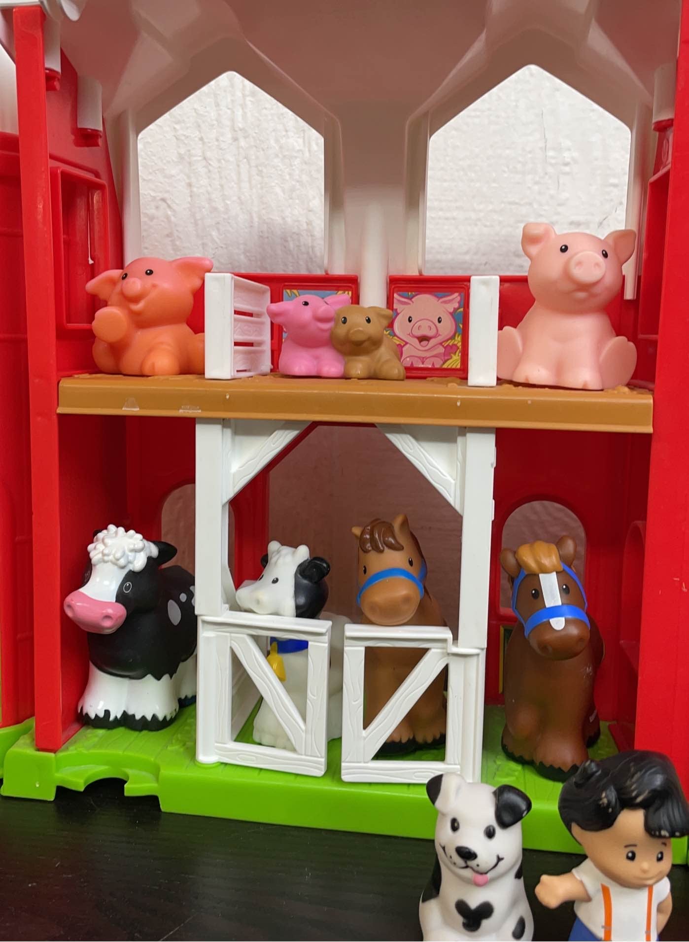  Fisher Price Little People Animal Friends Farm And Tractor