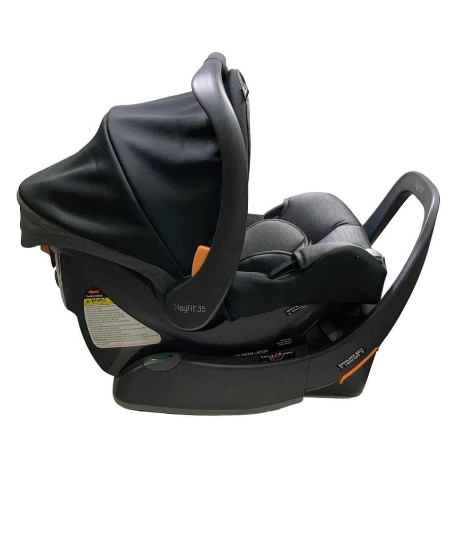  Chicco Keyfit 35 ClearTex Infant Car Seat, Shadow, 2023