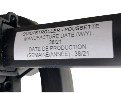  Inglesina Quid 2 Stroller, 2021, Stormy Gray