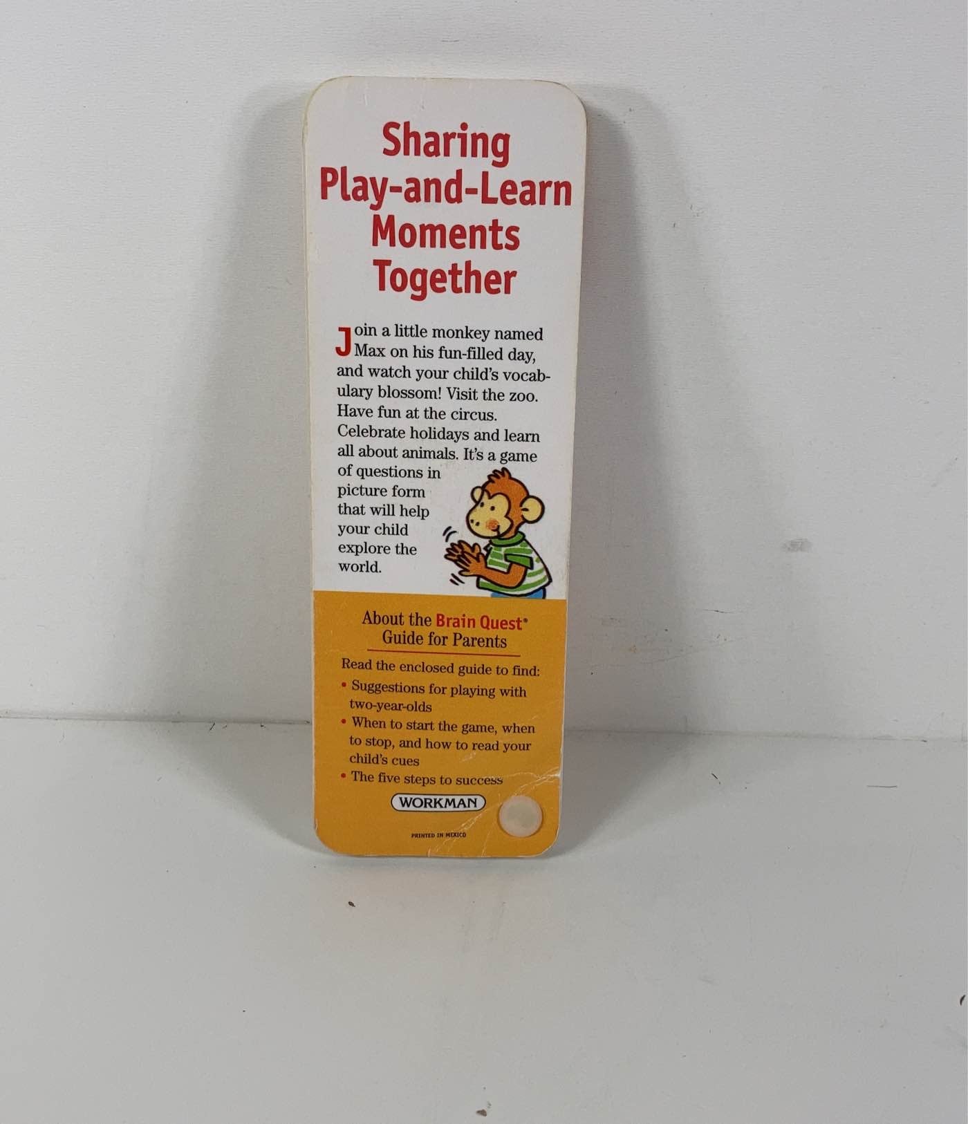  Brain Quest Q&A Cards, Ages 2-3