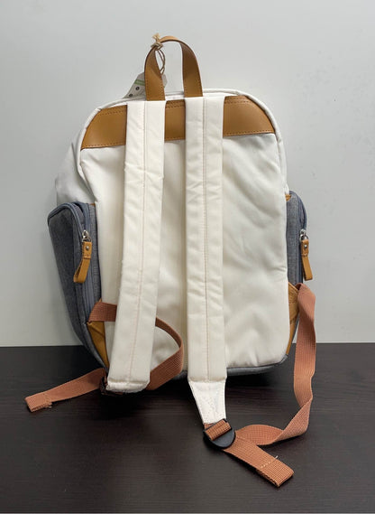  Parker Baby Co. Birch Bag Mini Diaper Backpack, Cream