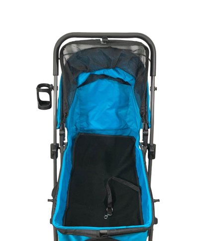  Wonderfold Pet Stroller, Aqua Blue