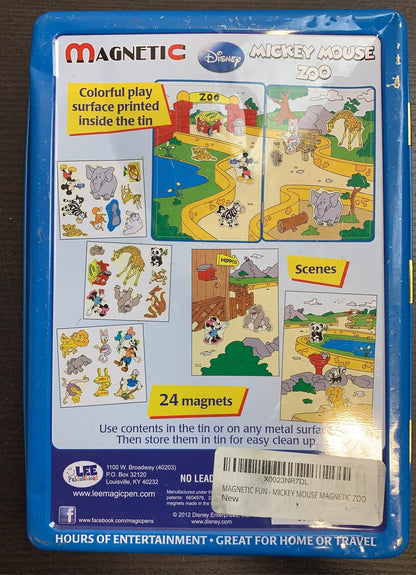  Disney Mickey Mouse Magnetic Zoo