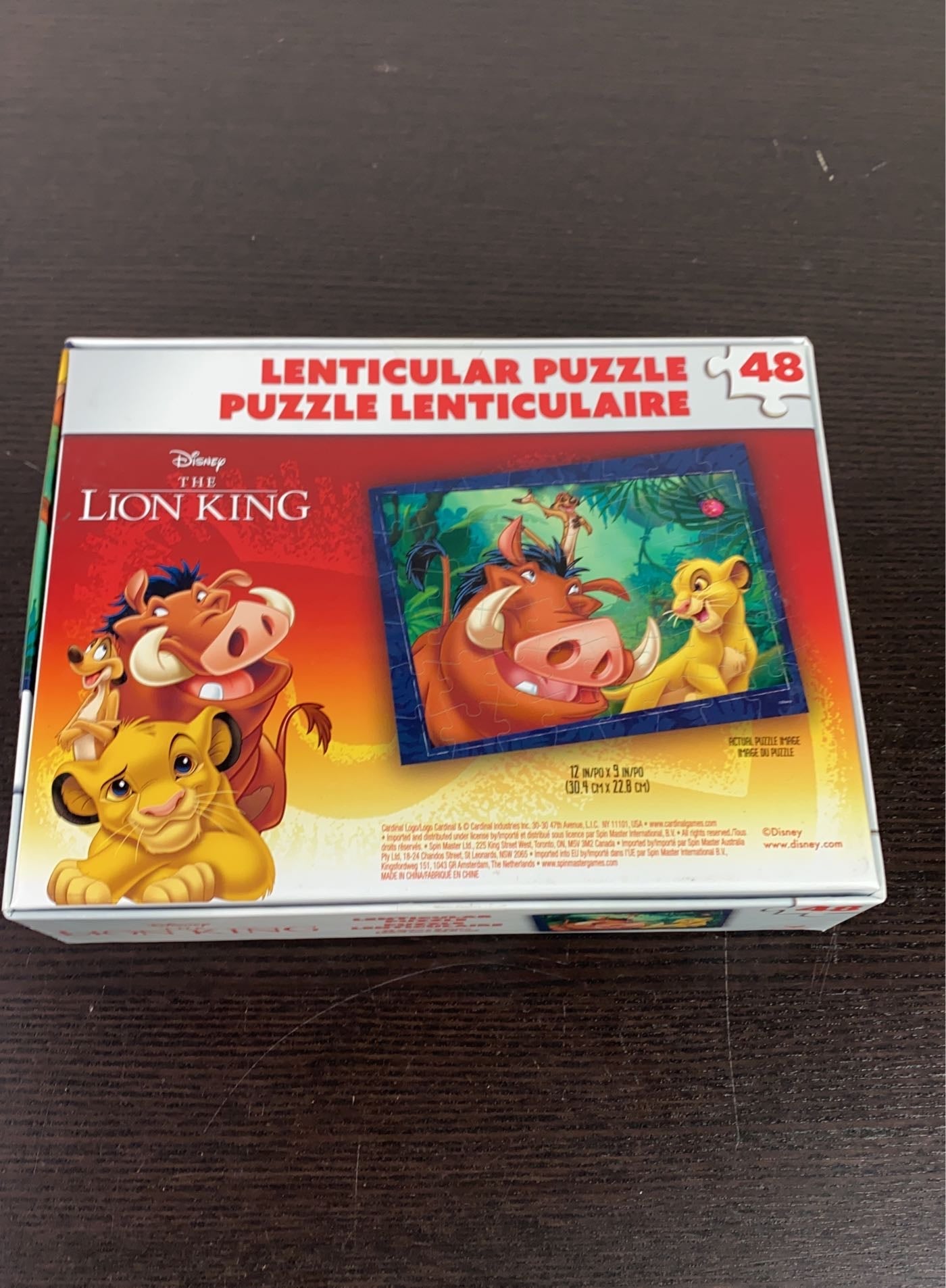 Cardinal 48 Piece Holographic Puzzle