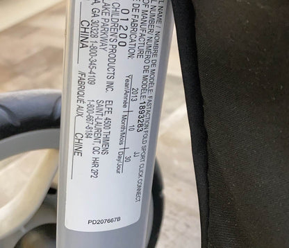  Graco FastAction Fold Jogging Click Connect Stroller, 2013