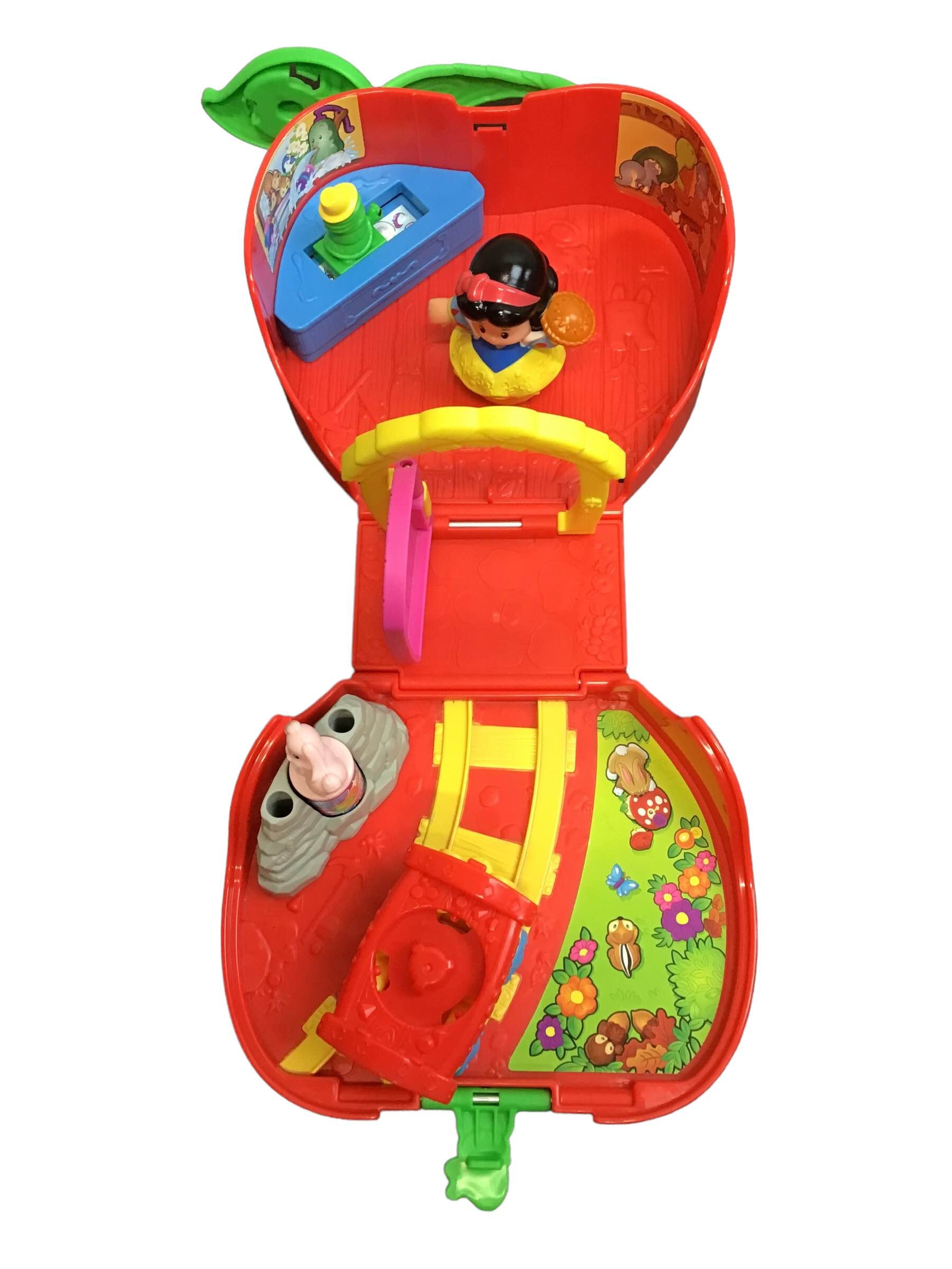  Fisher Price Little People Snow White’s Fold ‘n Go Apple