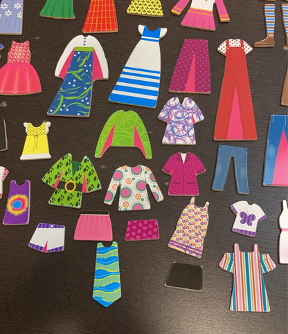  Horizon Group USA Wooden Dress-Up Dolls